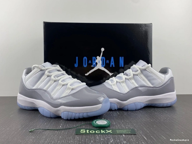 MaikeSneakers 11 Low Jordan Grey Cement Air AV2187-140 0816